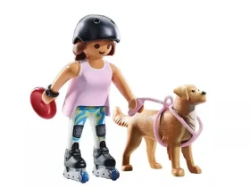 Playmobil® My Life 71739 Inlinerka s retrieverom