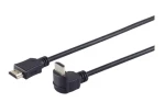 MicroConnect Prepojovací kábel HDMI 1.4 (M) - HDMI 1.4 (M) 270 ° uhol 2m čierna (HDM19192V1.4A)