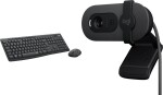 Logitech MK295 Silent Wireless Combo (920-009800) + Brio 100 (960-001585)