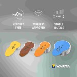VARTA Hearing Aid Battery 675 BLI 6