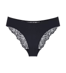 PRETTY MICRO - Tai nohavičky: hodvábne jemné s neviditeľným strihom Triumph BLACK L