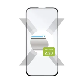 FIXED Ochranné tvrdené sklo Full-Cover pre Apple iPhone 16 PLUS lepenie cez celý displej čiernej (FIXGFA-1401-BK)
