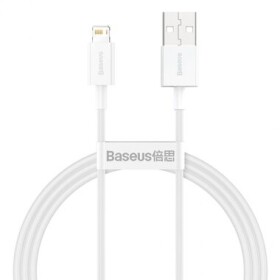 Baseus CALYS-A02 Superior Series biela / kábel USB-A na Lightning / 1m (CALYS-A02)