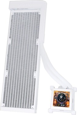 Lian Li Lian Li Hydroshift LCD 360 ARGB Wasserkühlung, Fanless - weiß