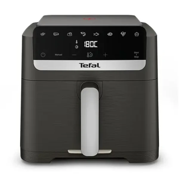 TEFAL EY866HE1 čierna / Teplovzdušná fritéza / 7,5 l / Pre 6 osôb / LED displej (EY866HE1)