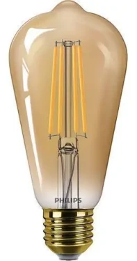 Philips Vintage E27 ST64 zlatá / LED žiarovka / 5,8 W / 640lm / 2200K / stmievateľná (SKL000388938)