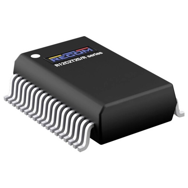 RECOM R12C2T25/R-CT DC / DC menič napätia 0.100 A 2.5 W; R12C2T25/R-CT