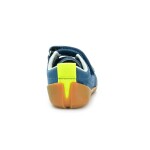 Superfit Nubuk Vento Blau/Gelb celoročné nízke barefoot topánky 27 EUR