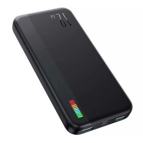 Joyroom JR-T016 čierna / Power Bank / 10000mAh / 2xUSB- A / 2.4 A (JR-T016 Black)