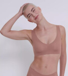 Dámska podprsenka ZERO Feel 2.0 Bralette - BROWN - hnedá 1141 - SLOGGI BROWN L