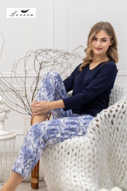 DÁMSKE PYŽAMO ELVIRA 1660 granát M