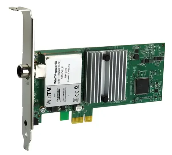 Hauppauge WinTV quadHD / TV tuner / DVB-C/T/T2 / PCIe / 4 tunery / DO (01607)