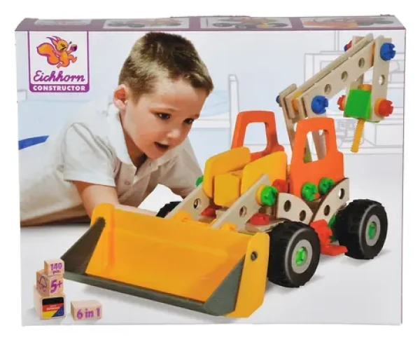 EICHHORN Stavebnica Constructor Kolesový nakladač