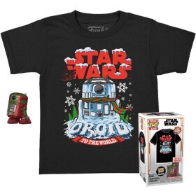 Funko Pocket POP! Tee: Star Wars Holiday R2D2 (MT) (detské)