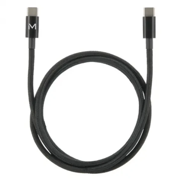 Mobilis 001388 Kábel USB-C 100W 2m čierna / 2x USB-C (M) (001388)