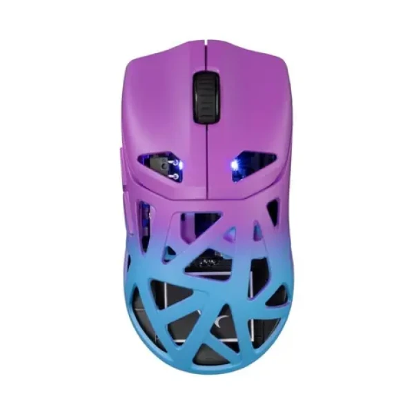 White Shark WGM-5019 DAGONET modrá/fialová / herná bezdrôtová myš / optická / až 24000 DPI / 6 tlačidiel / USB / RGB (DAGONET-BLP)