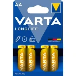 Varta Longlife Batéria AA 4ks / 1.5V / alkalická / v blistri (486864)