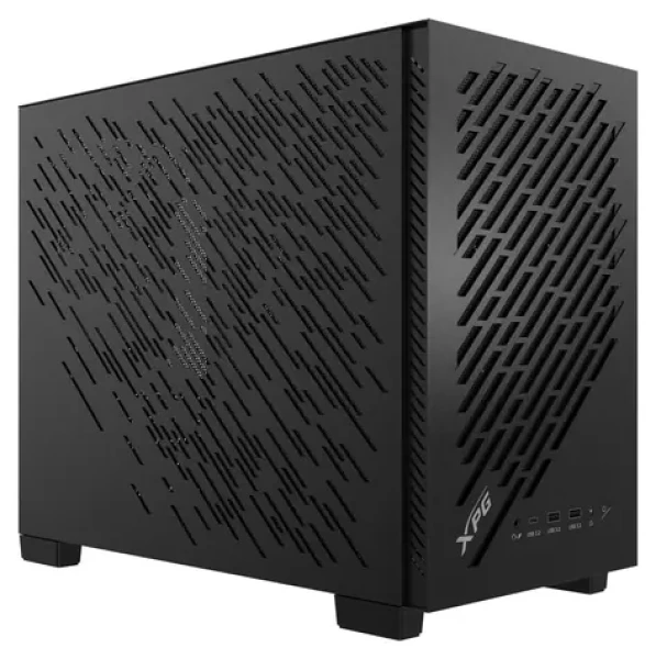 ADATA XPG VALOR AIR NANO čierna / Skriňa / M-ATX, Mini-ITX / 2x USB-A 3.2 / 1x USB-C 3.2 Gen2 / bez zdroja (75261649)