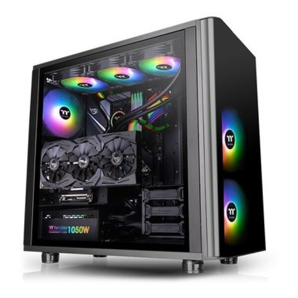 THERMALTAKE View 31 Tempered Glass ARGB Edition / midi tower / USB / bez zdroja / ATX / priehľadná bočnica (CA-1H8-00M1WN-02)
