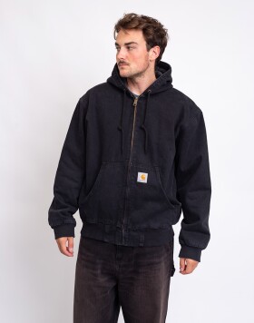Carhartt WIP OG Active Jacket Black stone washed S