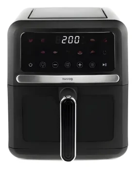 Huslog Teplovzdušná fritéza čierna / Teplovzdušná fritéza / 1500 W / 5 l / 10 programov / dotykový displej (OWN000104)