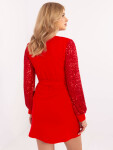 Šaty MI SK 67634.99 červená jedna velikost