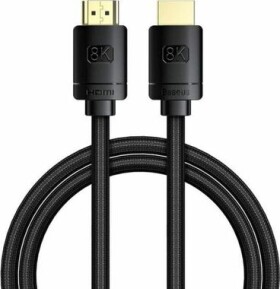 Baseus CAKGQ-J01 Kábel HDMI 2.1 HDMI 2.1 čierna 8K 60 Hz HDR CAKGQ-J01