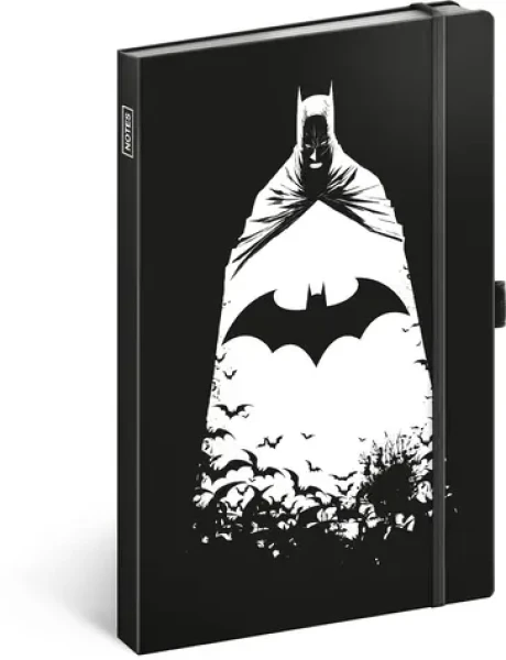 Presco Group Notes Batman / linajkový / 13 × 21 cm (A-7339)