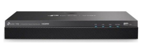 TP-Link VIGI NVR2008H-8MP 8-kanálový videorekordér PoE+