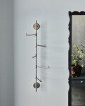 House Doctor Nástěnný věšák Flex Silver Finish