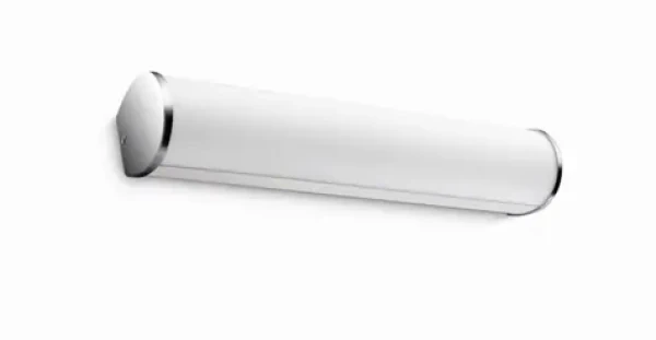Philips Fit 2x2.5W lesklý chróm / LED kúpeľňové nástenné svietidlo / 370lm / 2700K / IP44 (915004203301)