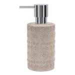 Spirella RELIEF / Dávkovač mydla / béžový / porcelán / 300 ml