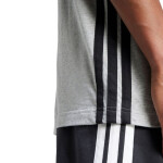Adidas Essentials Tričko s 3 prúžkami Single Jersey M JE6396 muži L
