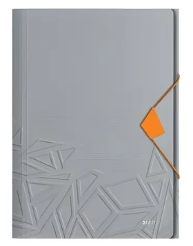 Leitz Trojlopňové dosky UrbanChic tmavo šedá / A4 / PP (46490088)