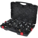 KS Tools 150.2520 Sada testovacích kufrov systému plniaceho vzduchu turbodúchadla, 17 kusov; 150.2520