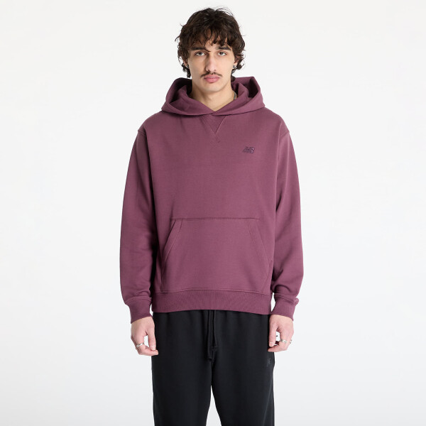 Mikina New Balance Athletics French Terry Hoodie Violet XXL