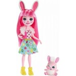 Mattel Enchantimals Bábika + zvieratko Bree Bunny