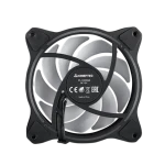 Chieftec ZF-1225RGB čierna / Ventilátor / 120mm / Hydraulic Bearing / 26.5 dB @ 1600 RPM / 42.5 CFM / 4-Pin PWM + 3-Pin (ZF-1225RGB)