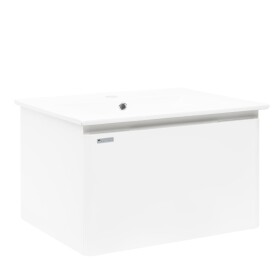 Kúpeľňová skrinka s umývadlom Naturel Ancona 80x45x46 cm biela ANCONA280DVB ANCONA280DVB