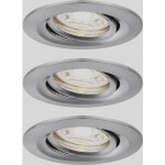 Paulmann 94295 EBL Nova mini Coin LED vstavané svetlo sada 3 ks 4 W železo; 94295