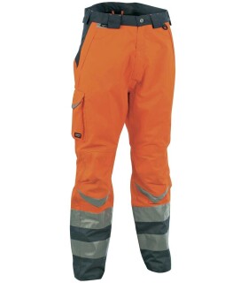 Reflexné pracovné nohavice COFRA SAFE oranžová veľkosť 62 (CASAFE_01_62-B)