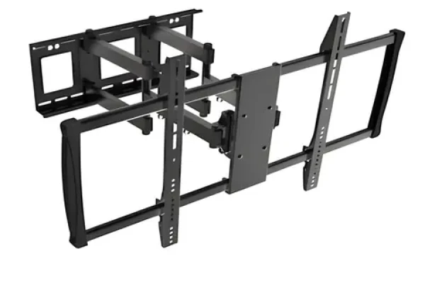 Reflecta PLEXO 100-9060T čierna / Nástenný držiak TV / 60-100 palcov / VESA 900x600 / nosnosť 80 kg / naklápací, otočný (PR23158)