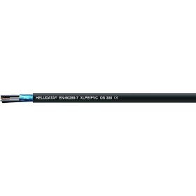 HELU 11013476 nástrojový kábel HELUDATA® EN50288-7 OS 300 1 x 2 x 1.5 mm² čierna 100 m; 11013476