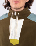 Knowledge Cotton Fleece Anorak 1100 Dark Olive S
