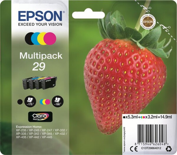 Epson 29XL MultiPack (cmyk)