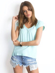 Dámske tričko RV TS 4839.27P mint - Basic XS