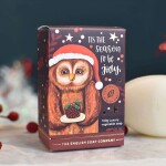 The English Soap Company Vianočné mydlo Christmas Owl - 100 g