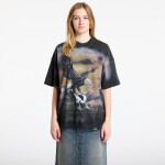 Tričko REPRESENT Chrome Flight T-Shirt UNISEX Stained Black XL