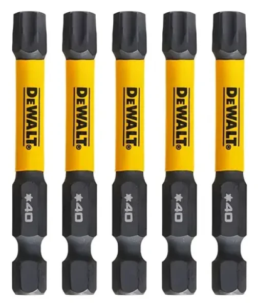 DeWalt Súprava bitov T40 / Bity / Extreme Torx / 57 mm / 5 ks (DT7399T)