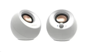 Creative Pebble V3 biela / reproduktory / 2.0 / USB / Bluetooth / 3.5mm jack / 8W (51MF1700AA002)